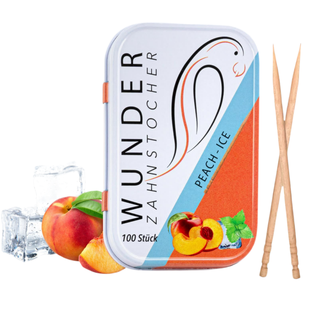 Wunder Zahnstocher Peach Ice 100 Stk.