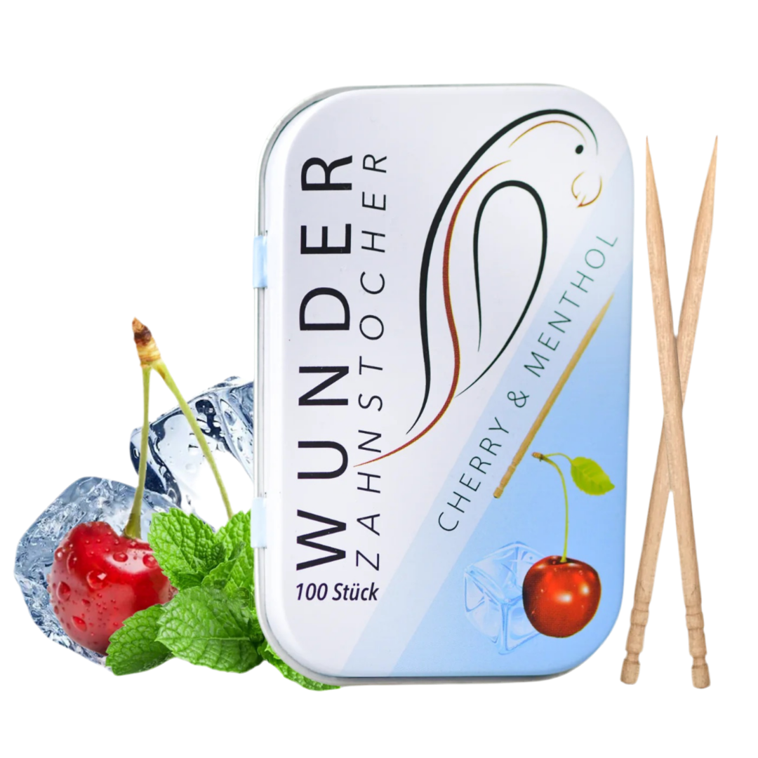 Wunder Zahnstocher Cherry & Menthol 100 Stk.