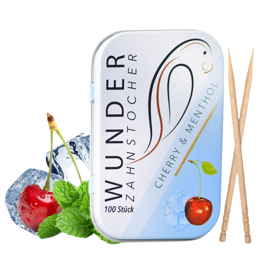 Wunder Zahnstocher Cherry & Menthol 100 Stk.