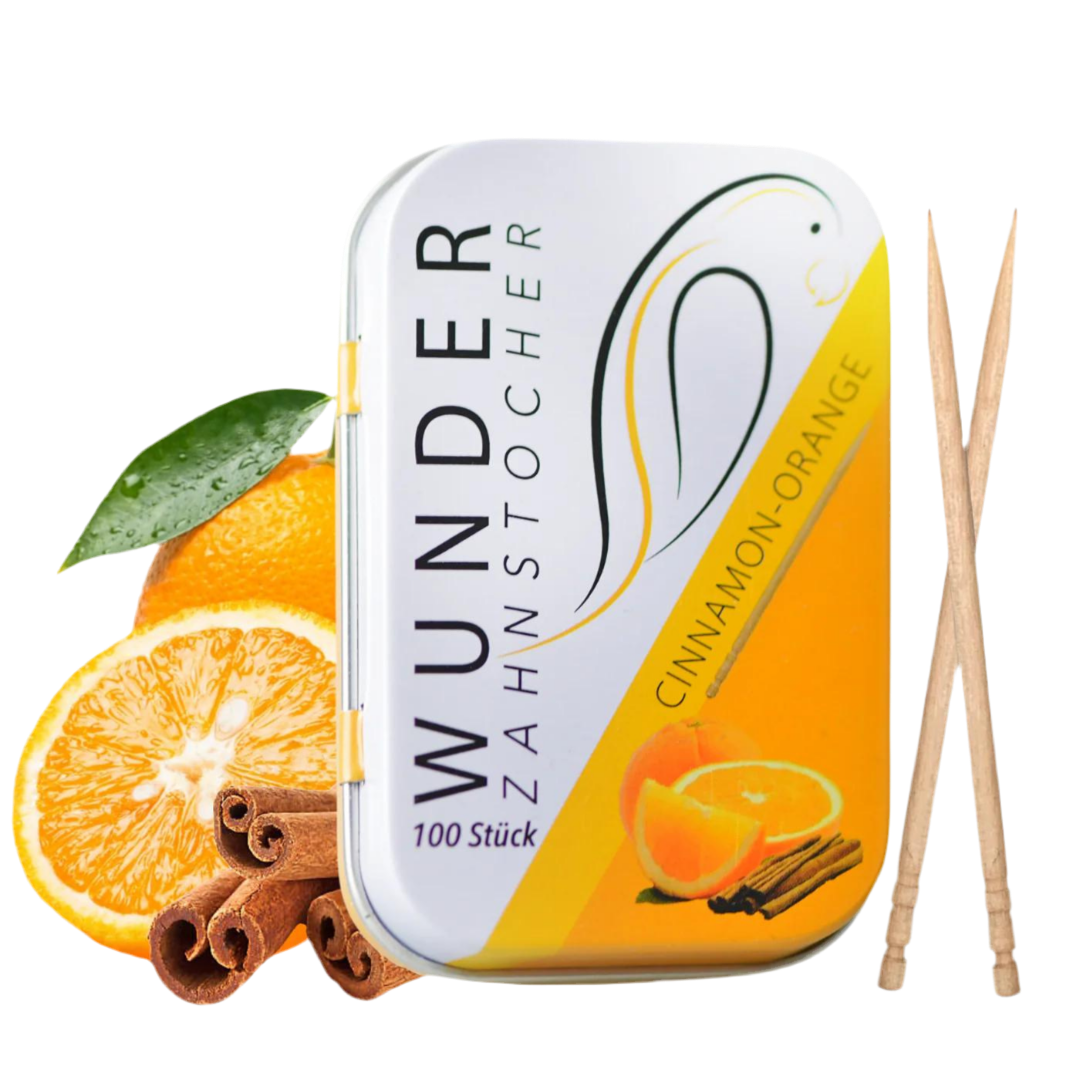 Wunder Zahnstocher Cinnamon & Orange 100 Stk.
