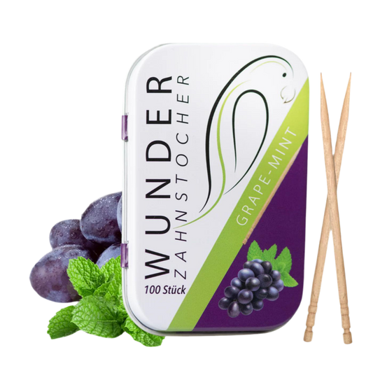 Wunder Zahnstocher Grape - Mint 100 Stk.
